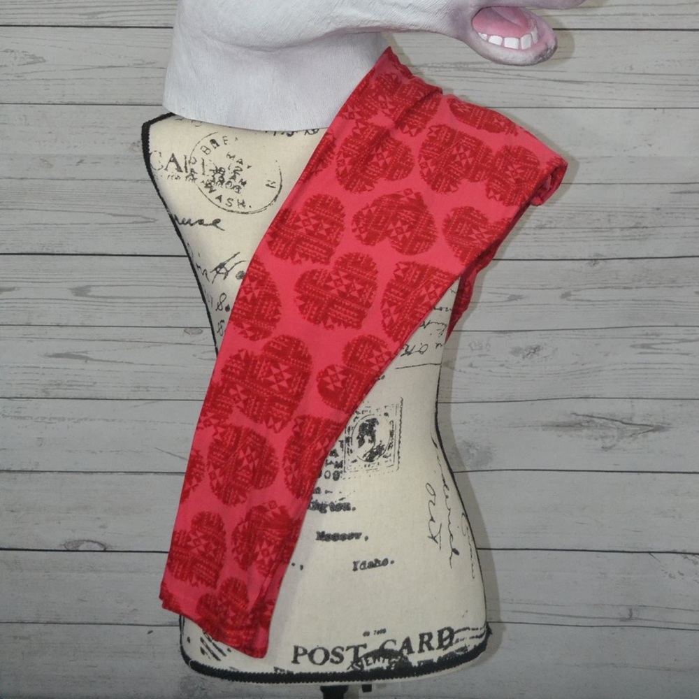 LuLaRoe Valentines Leggings TC